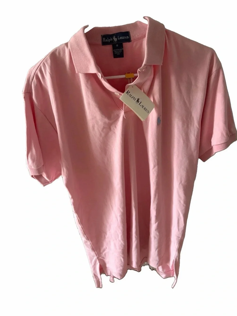 Polo Ralph Lauren Men's Classic Fit Soft Cotton Polo Shirt Pink Size S